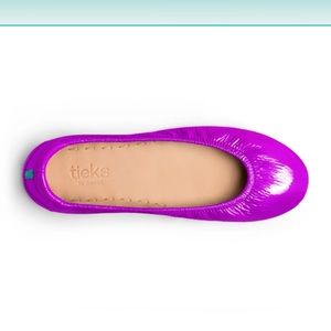 tieks ultraviolet NWT flats ballet shoes sz 8